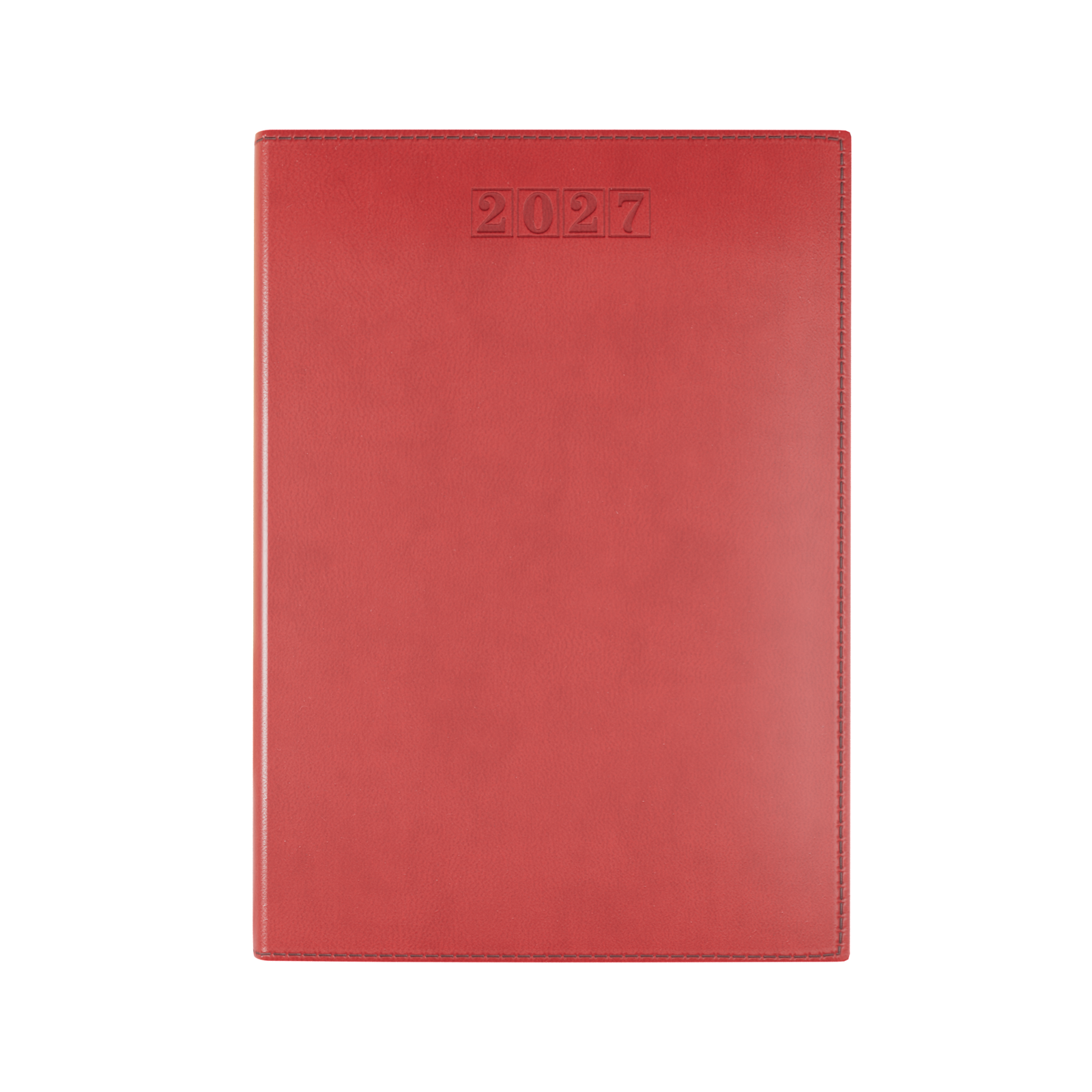 dorchester-newhide-a5-desk-diary-day-per-page-red