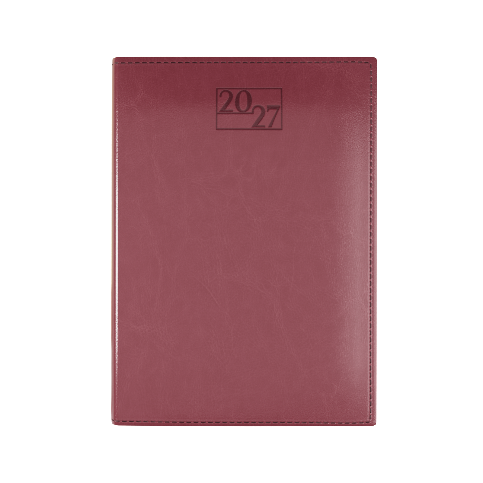 harrogate-saharahide-faux-leather-a5-diary-day-per-page-burgundy
