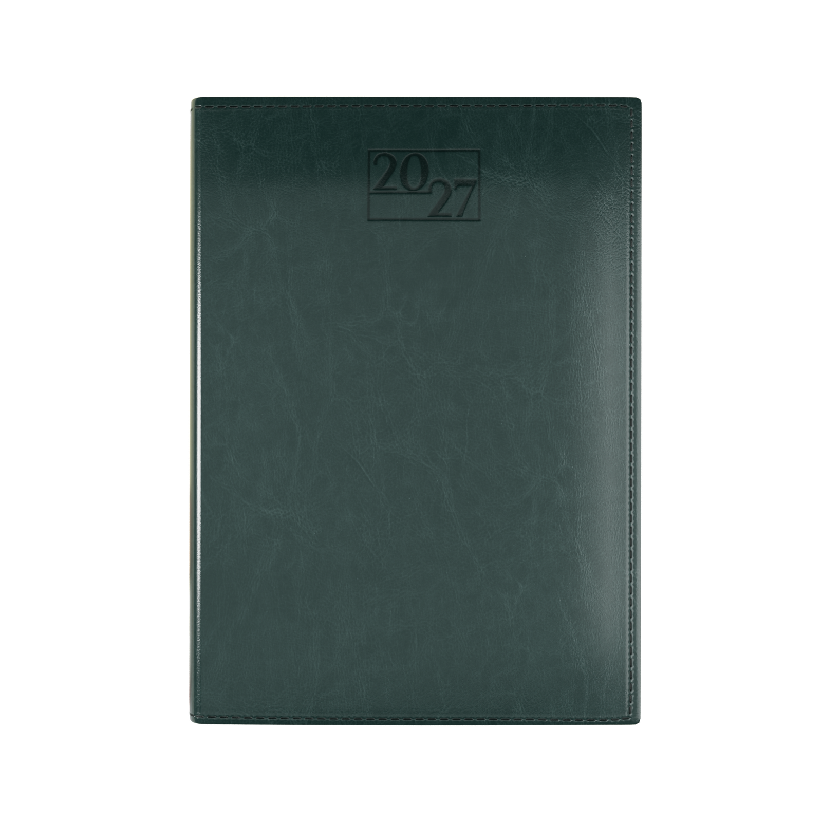 harrogate-saharahide-faux-leather-a5-diary-day-per-page-green