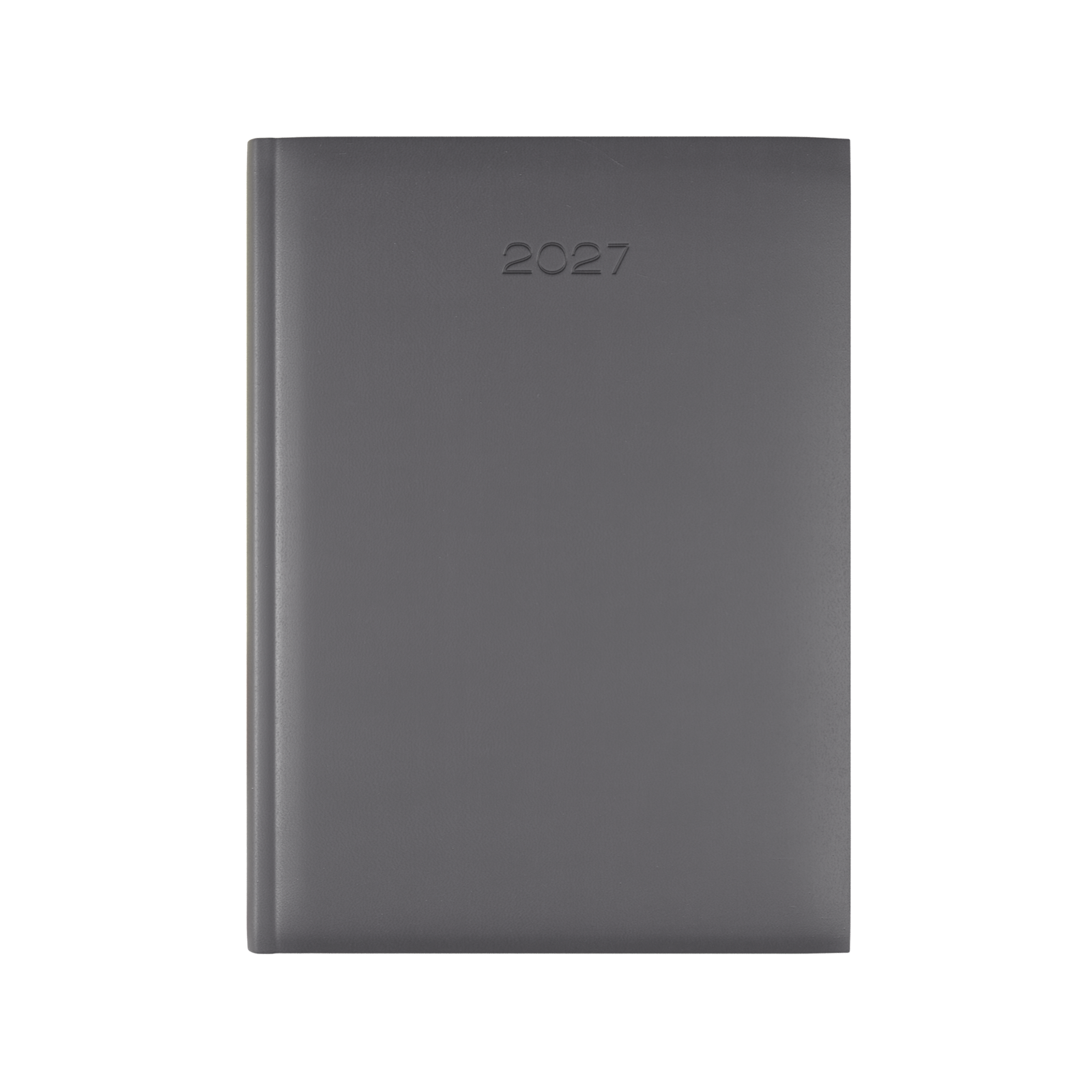 lewes-smoothgrain-a5-desk-diary-week-to-view-grey