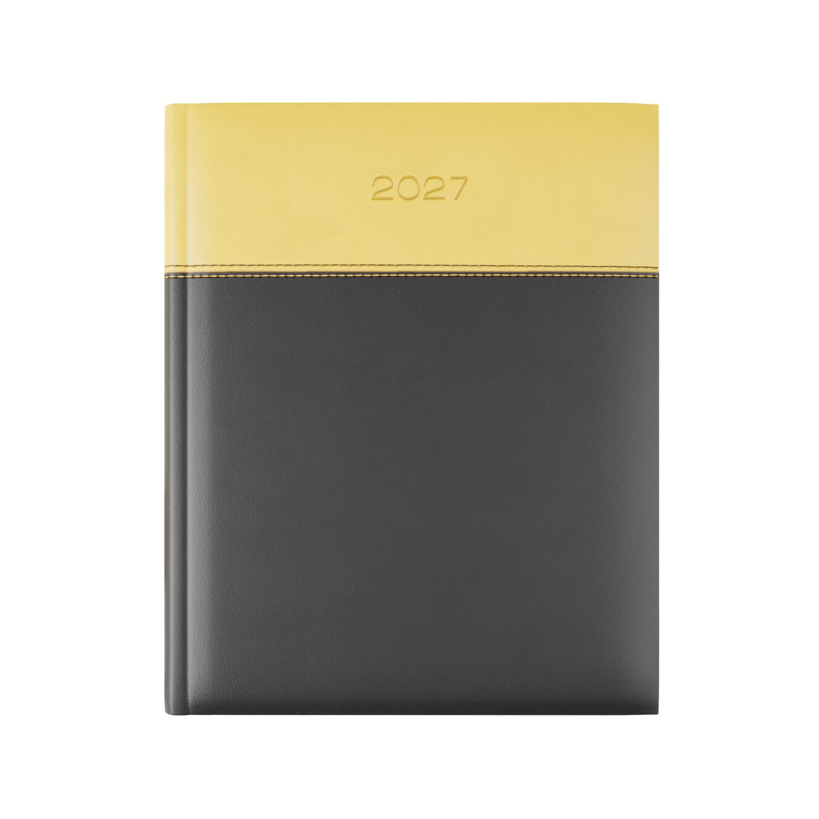 dorchester-horizon-quarto-desk-dairy-week-to-view-black-yellow