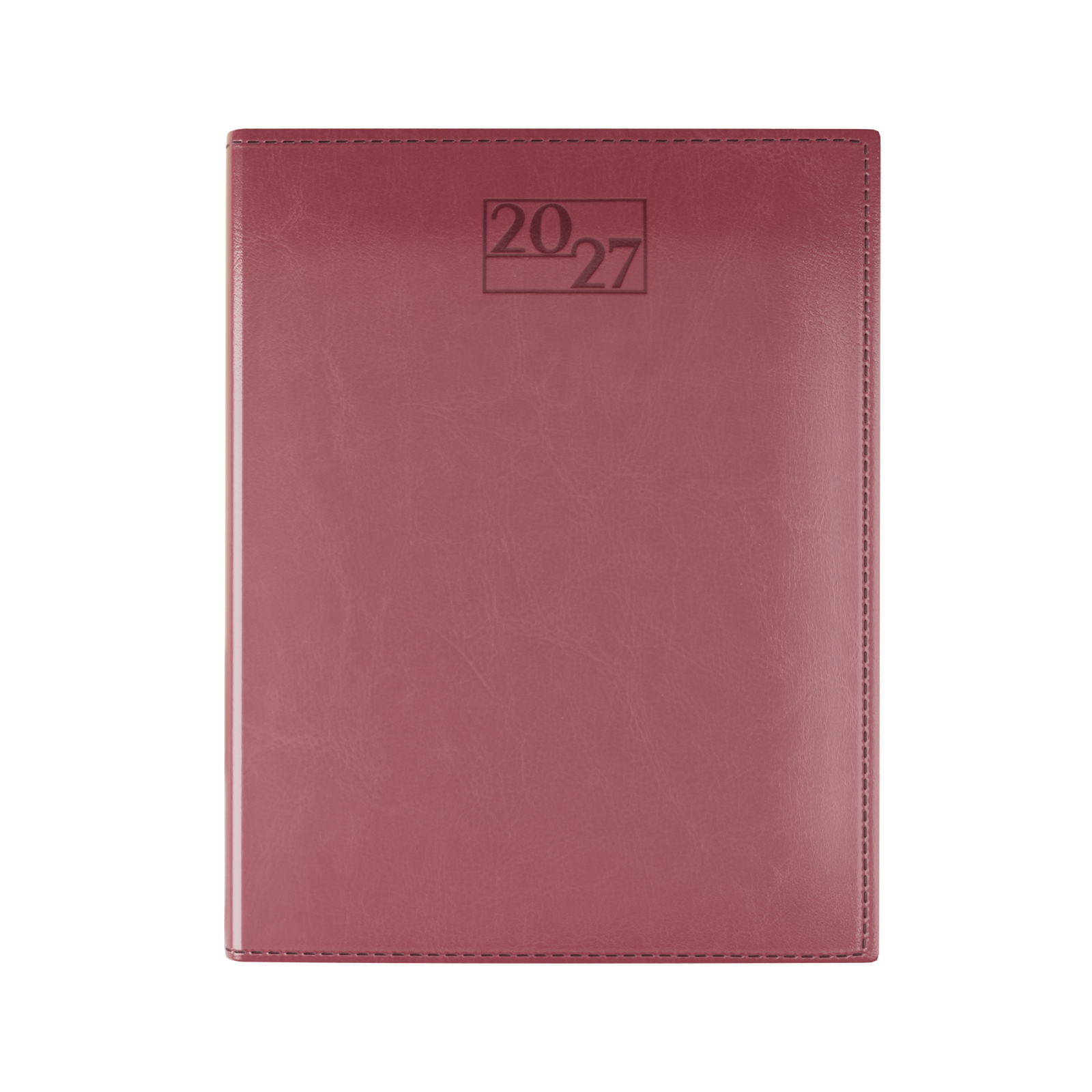 harrogate-saharahide-faux-leather-quarto-diary-week-to-view-burgundy