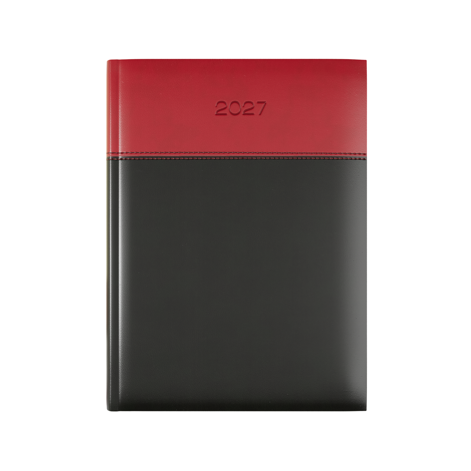 dorchester-horizon-a5-desk-diary-day-per-page-black-red
