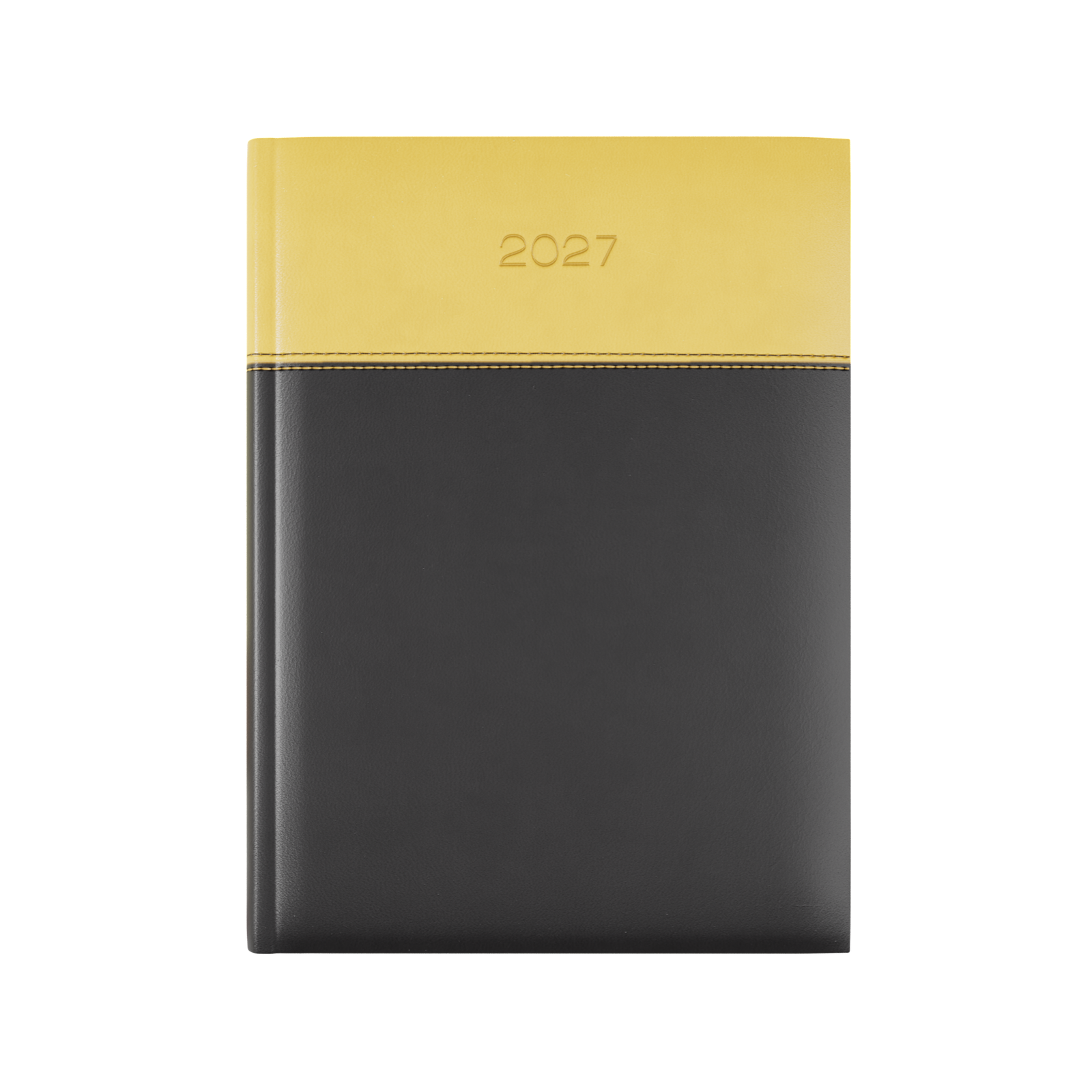 dorchester-horizon-a5-desk-diary-day-per-page-black-yellow