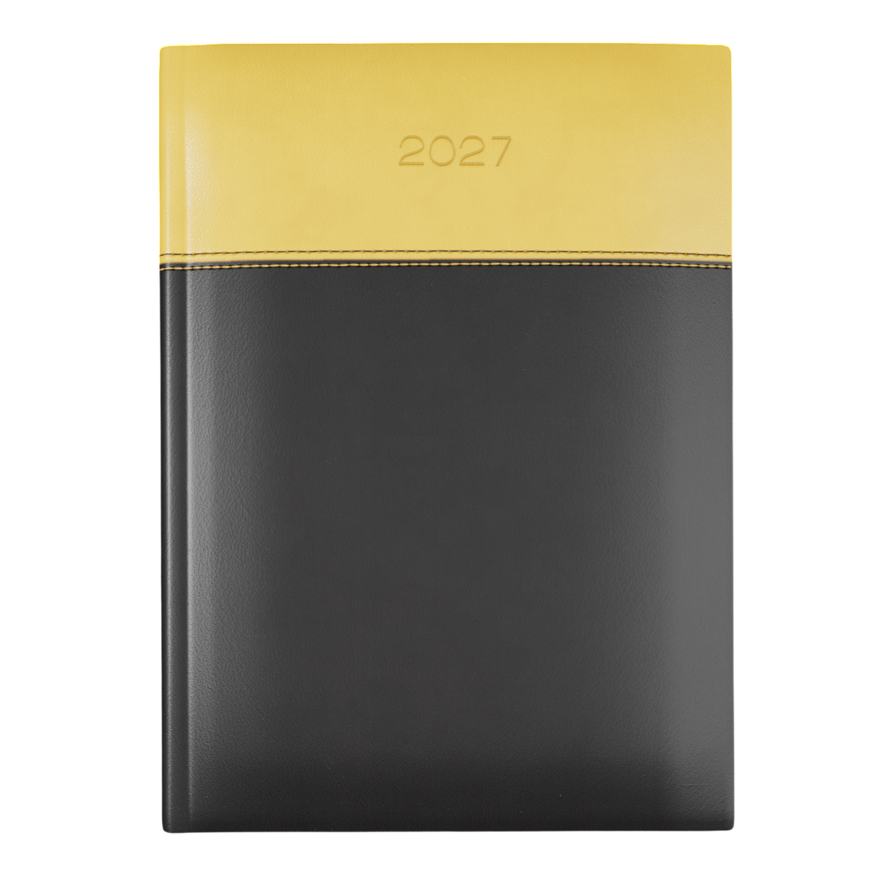 dorchester-horizon-a5-desk-diary-day-per-page-black-yellow