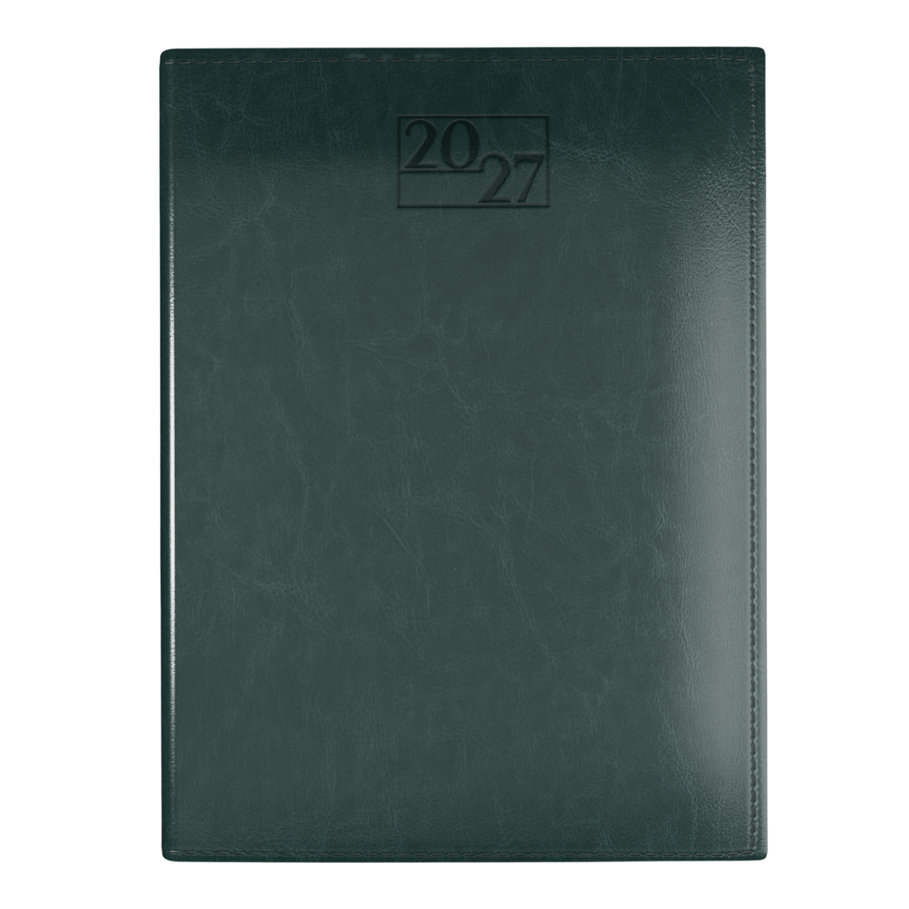 harrogate-saharahide-faux-leather-a5-diary-day-per-page-green