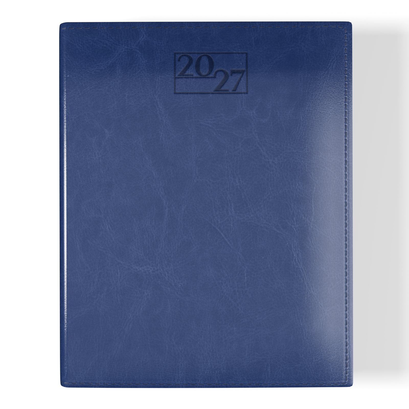 harrogate-saharahide-faux-leather-quarto-diary-week-to-view-dark-blue